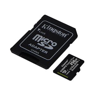 Tarjeta Memoria Micro SD TF Kingston Canvas Select 256GB,hi-res