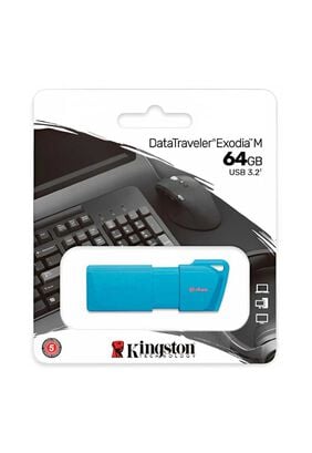 Pendrive USB Kingston DataTraveler Exodia M 64GB 3.2 Gen 1,hi-res