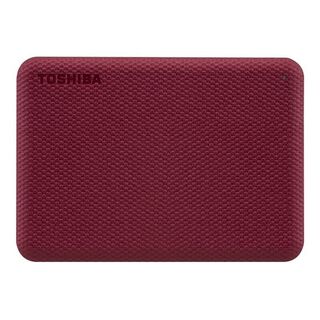 Disco Duro Externo Toshiba Canvio Advance 2tb 2.5" Usb 3.0 Rojo,hi-res