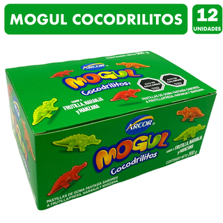 Gomitas En Forma De Cocodrilitos Mogul(Caja Con 12 Unidades),hi-res