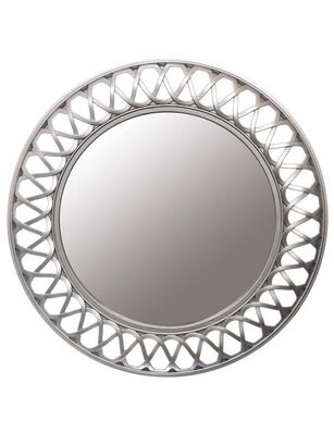 Espejo redondo Ø61 cm. Silver Plateado,hi-res