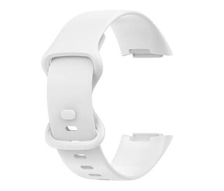 Correa Silicona Compatible Fitbit Charge 5  23mm Blanco,hi-res