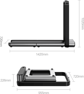 KingSmith WalkingPad X21 – Caminadora plegable inteligente doble plegable soporte NFC LED,hi-res