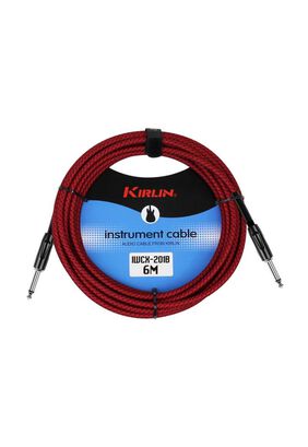 Cable Instrumento Kirlin Rojo 6mts Iwcx-201B-6R,hi-res