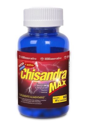 Energizante - Chisandra Max X 60 Capsulas,hi-res