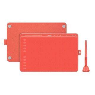 Tableta Digitalizadora Huion HS611 Red Pen Tablet,hi-res
