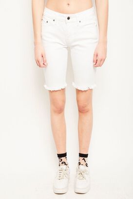 Shorts lovemade reciclado blanco levi´s talla S  ,hi-res