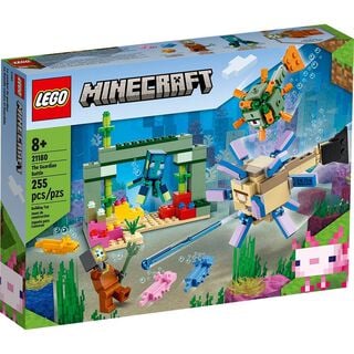 LEGO MINECRAFT LA BATALLA CONTRA EL GUARDIAN 21180,hi-res