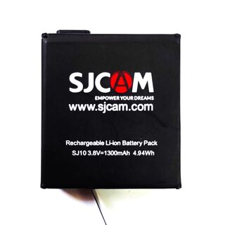 Batería de litio 1300mAh para cámara deportiva SJCAM SJ10 y SJ11 SERIES,hi-res