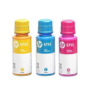 Pack Tintas HP Botella GT52 Magenta, Cian, Amarillo,hi-res