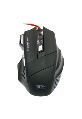 Mouse Gamer 3dfx Xtitan 7518 3200 Dpi Usb Negro,hi-res