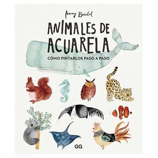Libro Animales De Acuarela Jenny Boidol,hi-res