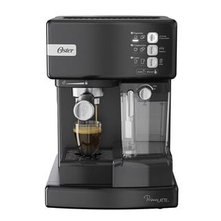 Cafetera automática de espresso negro metálico Oster® PrimaLatte™ BVSTEM6603B,hi-res