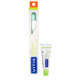 Vitis Cepillo Dental Orthodontic Access + Mini Pasta,hi-res