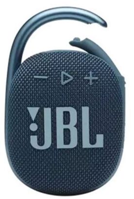 Parlante Jbl Clip 4 Bluetooth Ip67 Con Mosquetón Azul,hi-res