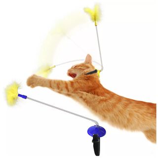 Juguete Telescopico Interactivo Para Mascotas Gatos,hi-res