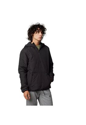 Chaqueta Lifestyle Howell Hooded Puffy Negro Fox,hi-res