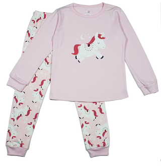 Pijama algodón niña unicornio PJ007,hi-res