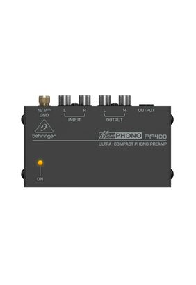 Preamplificador Phono Ultra Compacto Behringer PP400,hi-res