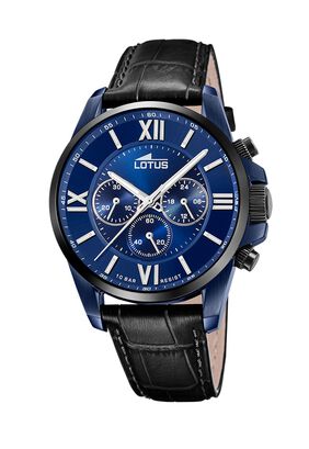 Reloj 18923/1 Azul Lotus Hombre Crono Deportivo,hi-res