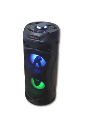 Parlante Portátil Recargable con Bluetooth Fujitel 3220 LED,hi-res