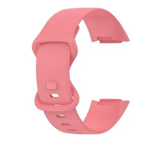Correa Silicona Compatible Fitbit Charge 5  23mm Rosa,hi-res
