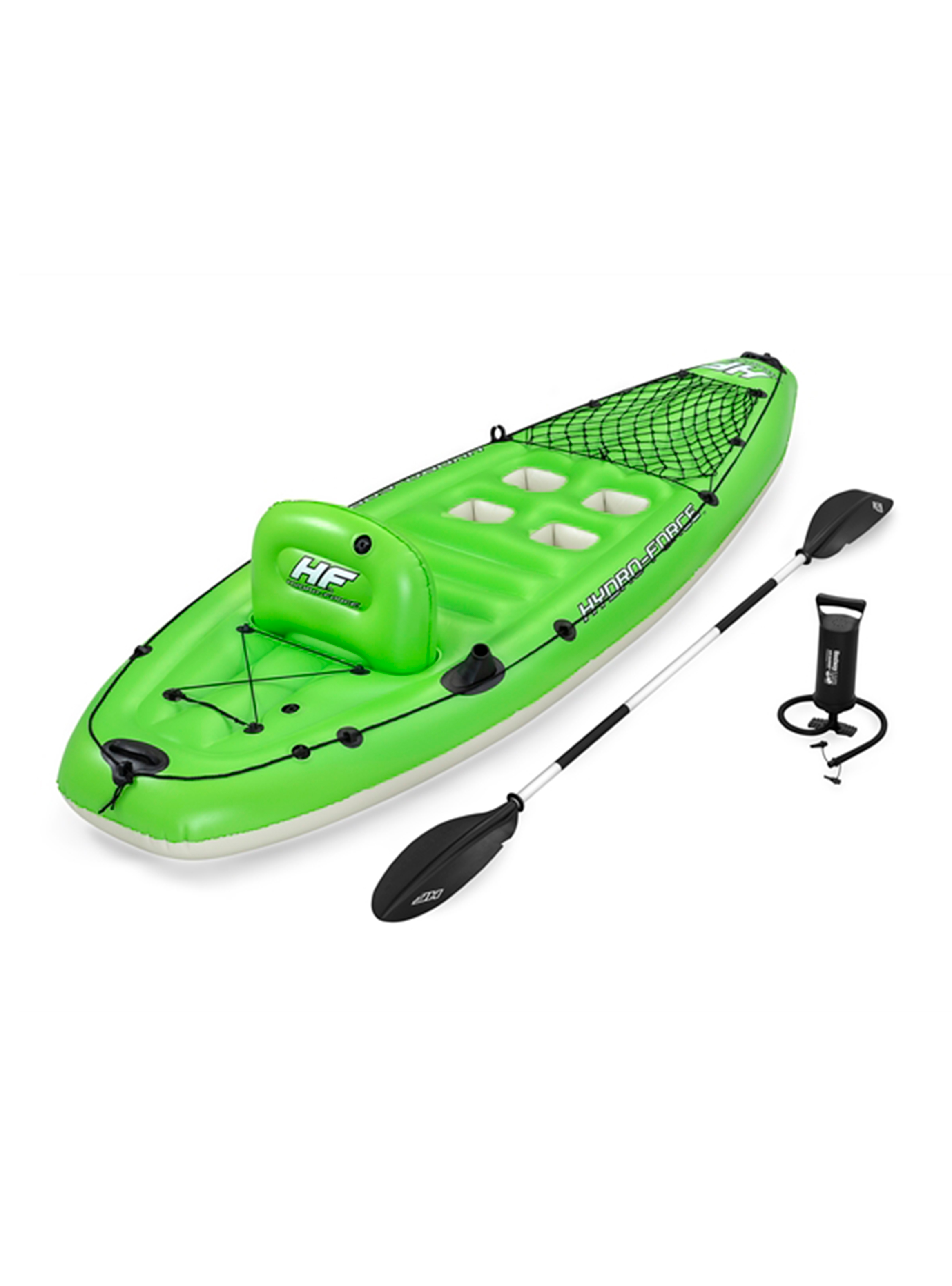 Set Kayak y Remos Koracle Verde
