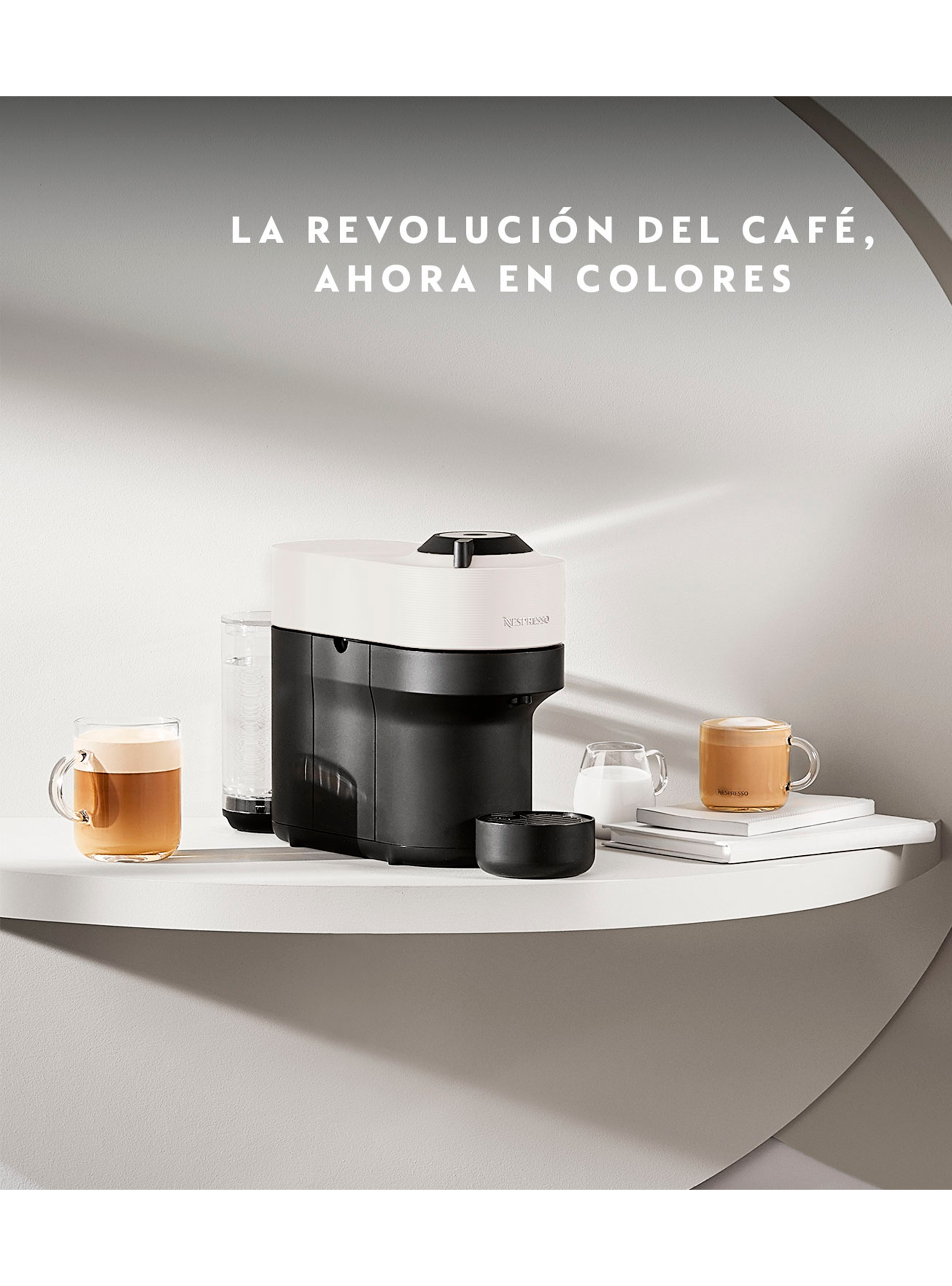 Nespresso Espumador de leche y fabricante de recetas Bluetooth Barista