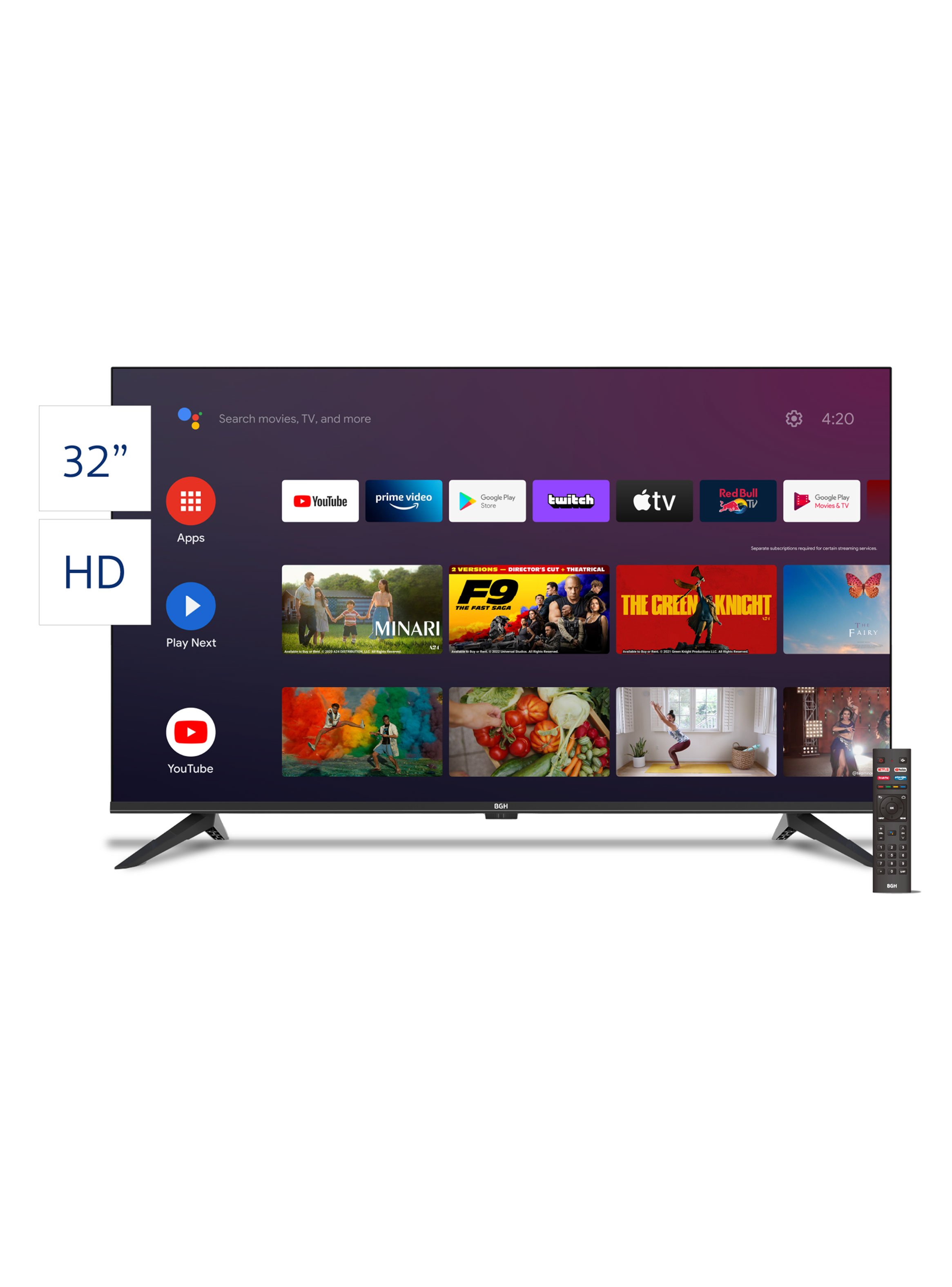 LED Android Smart TV 32" HD B3223K5AIC