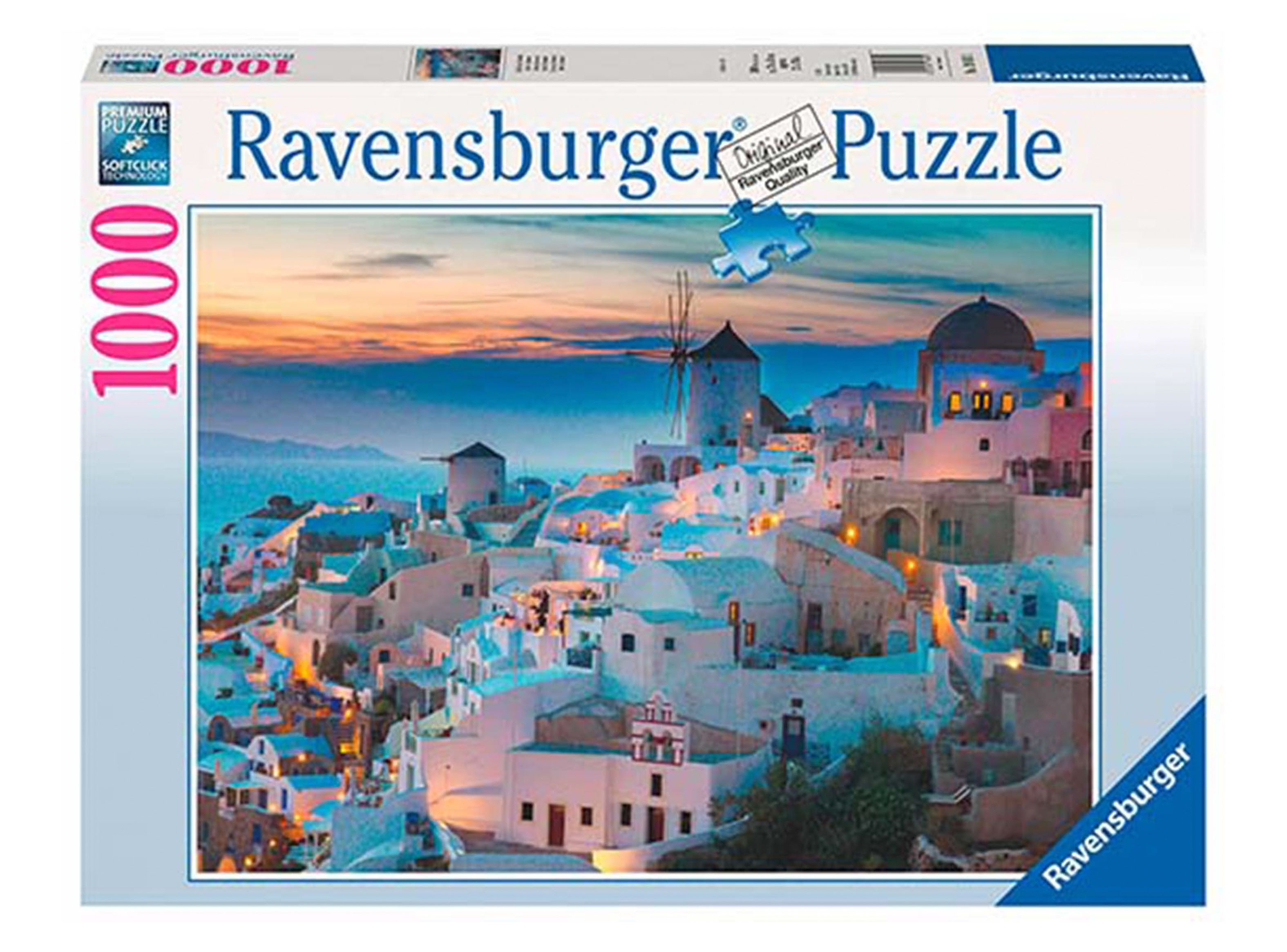 Puzzle Santorini 1000 Piezas Ravensburger-Caramba