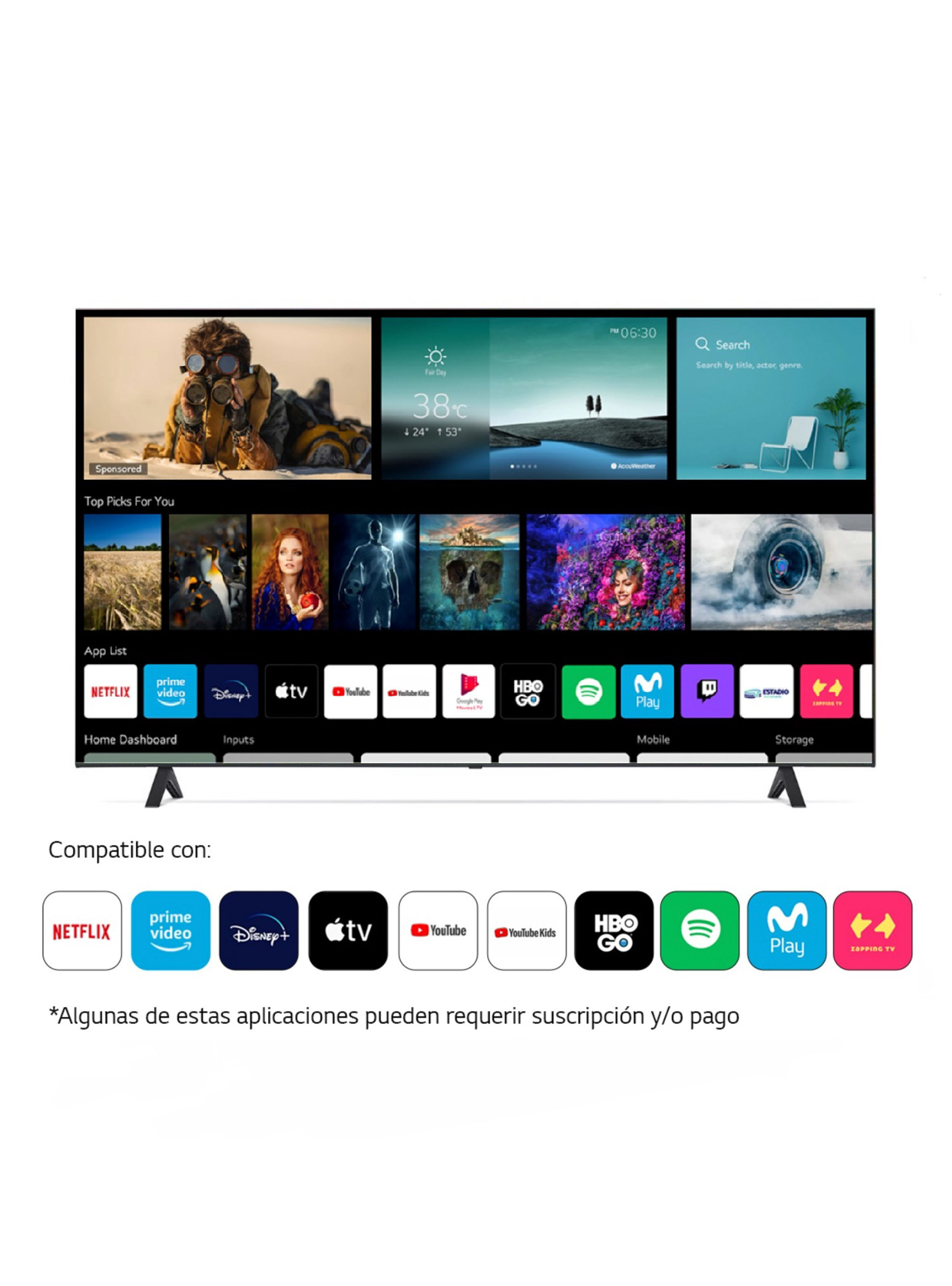 NANOCELL 50'' 50NANO77 4K TV UHD TV SMART TV 2023 + MAGIC REMOTE OPENB –