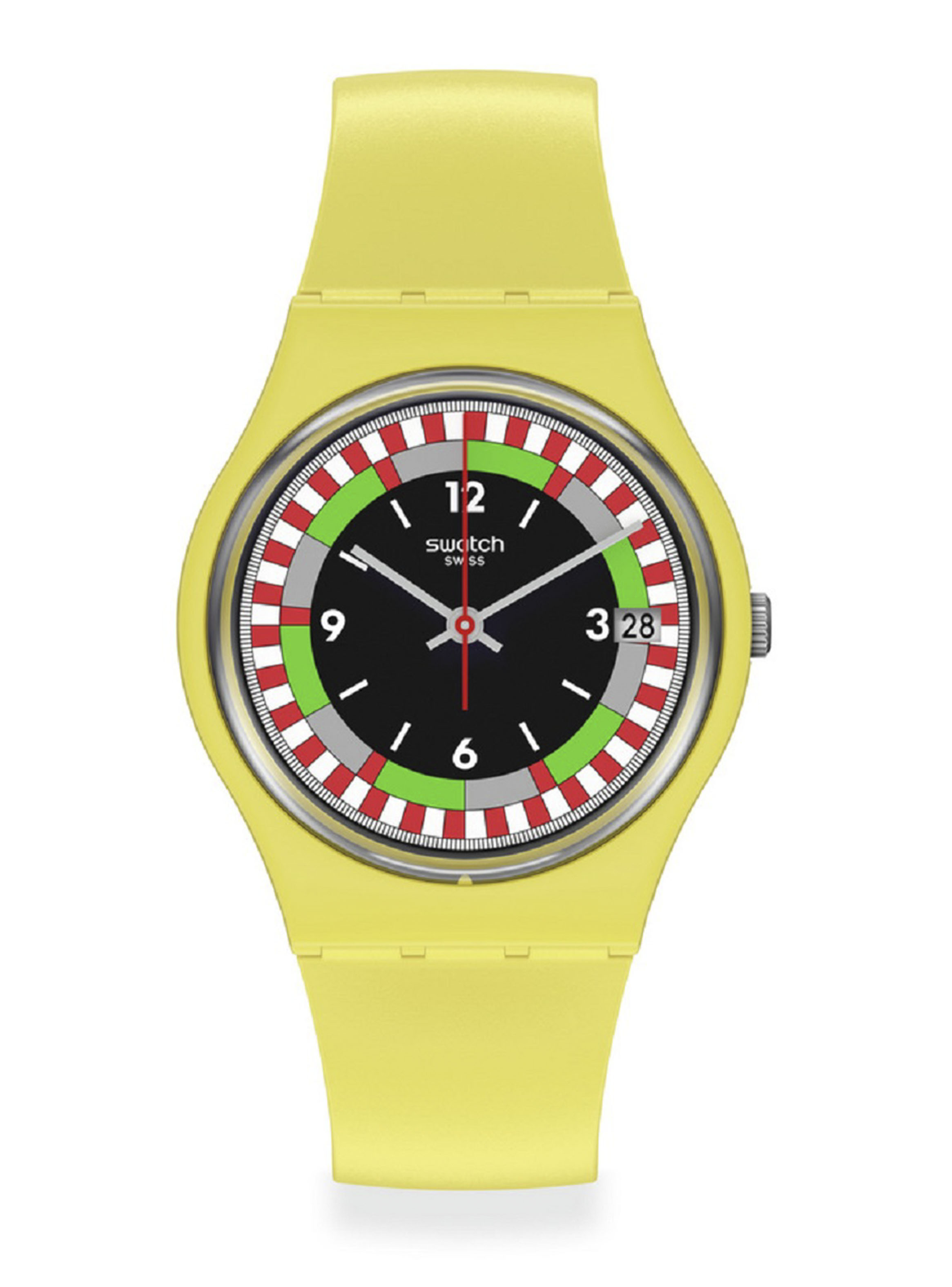 Reloj Swatch SO31J400 Amarillo Unisex