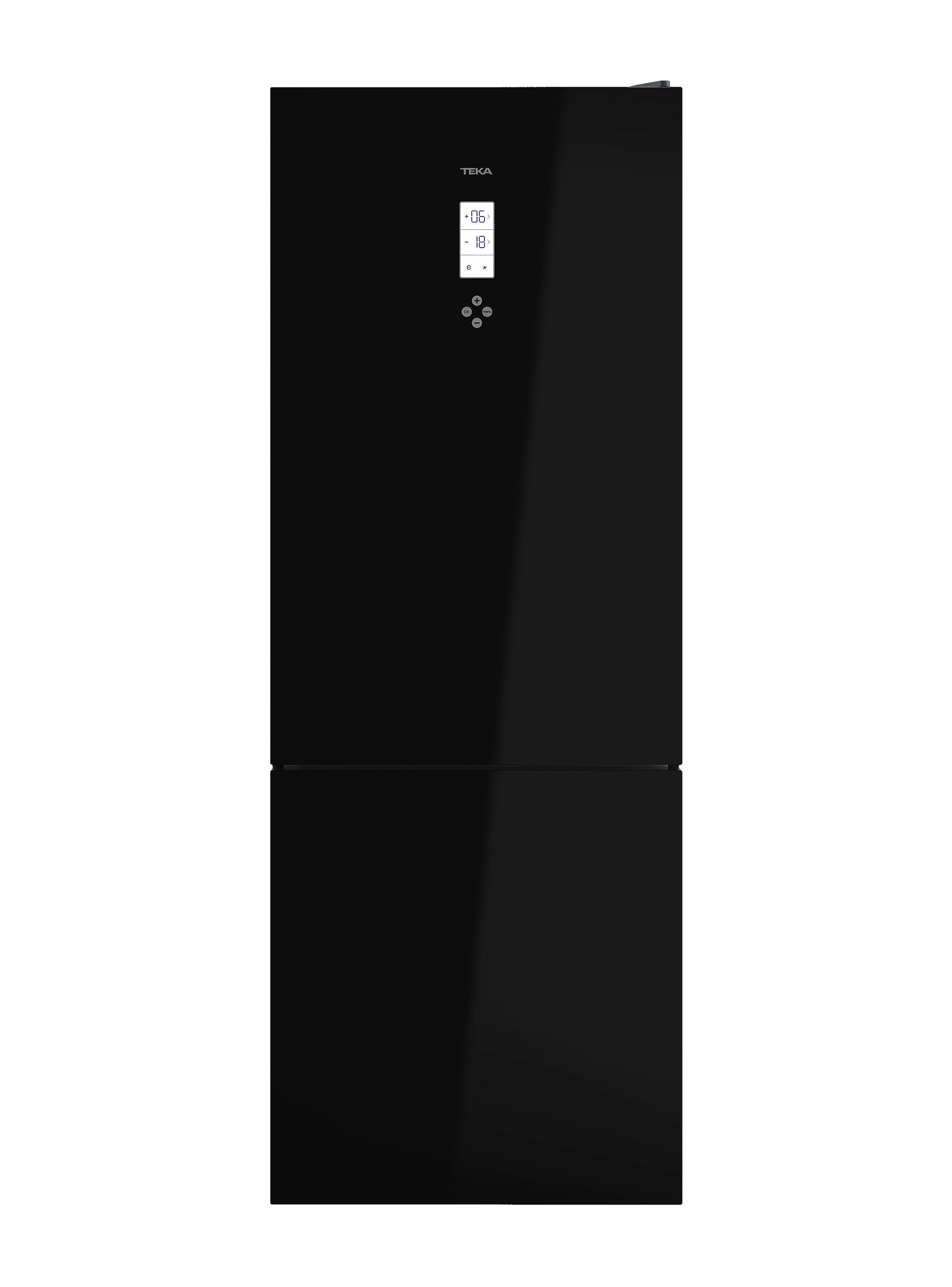 Refrigerador Combi No Frost 458 Litros RBF 78720 GBK Frente Cristal Negro