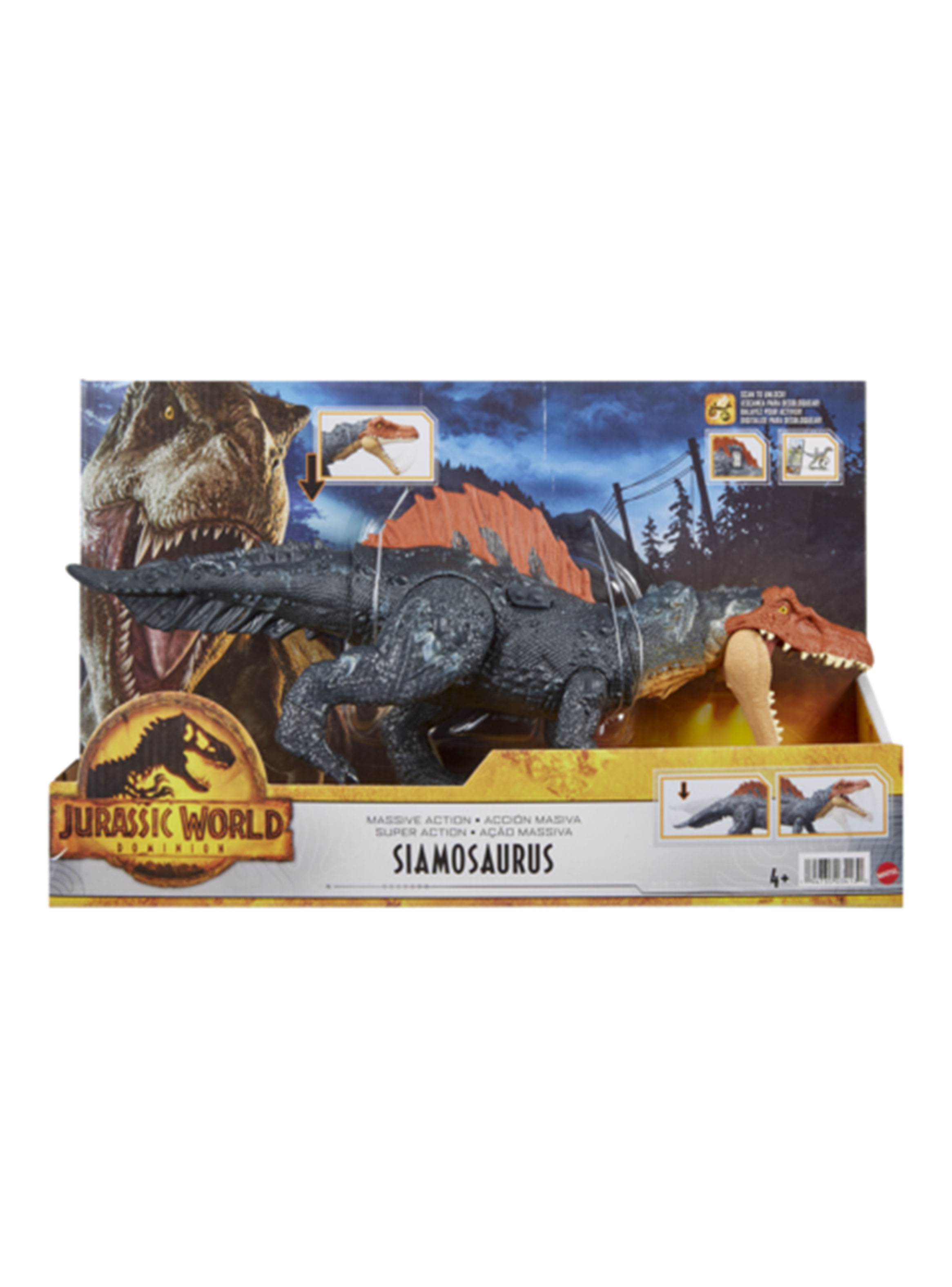 Dinosaurio de Juguete Siamosaurus Acción