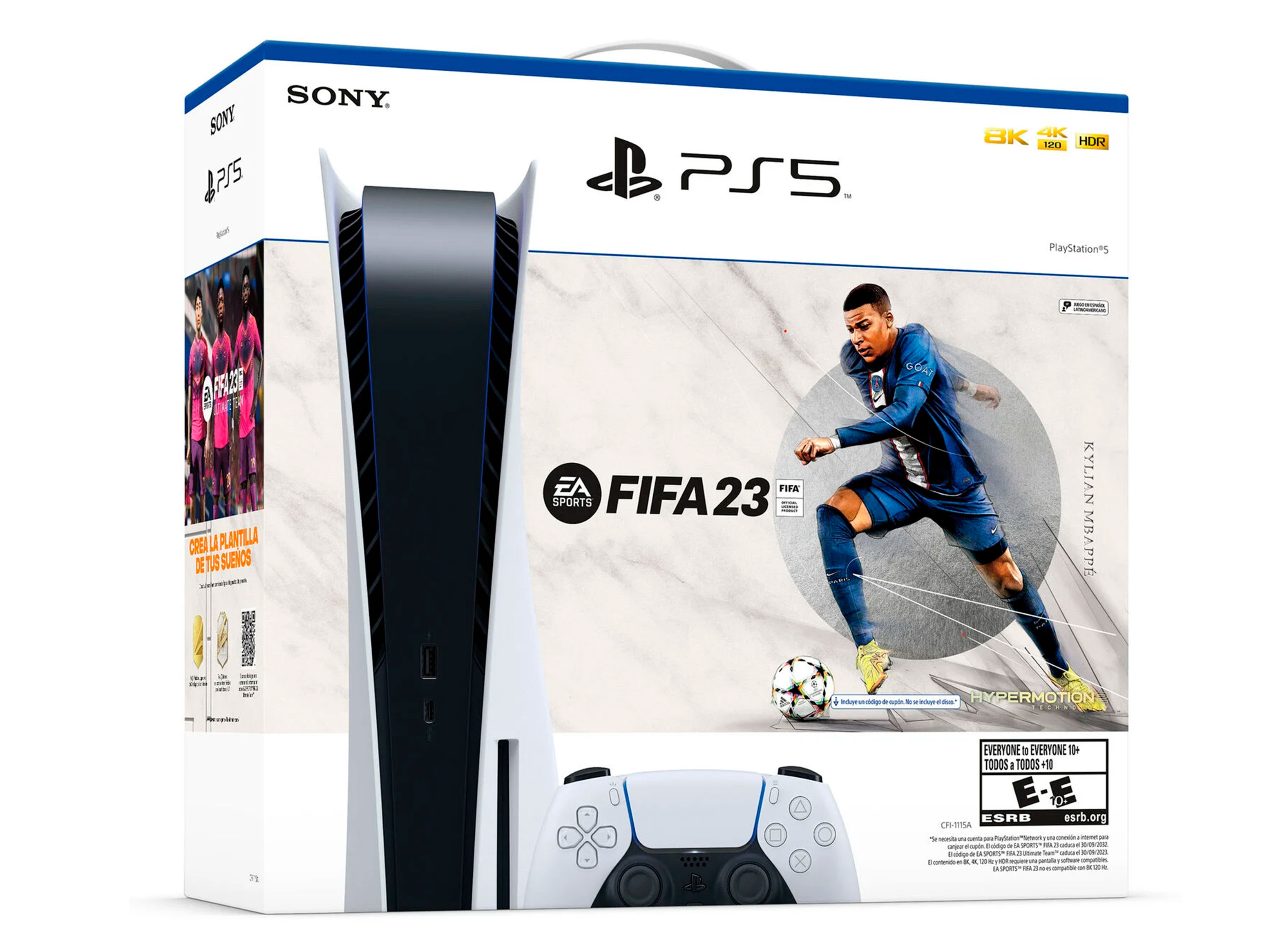 Consola PS5 con Disco + Juego FIFA 2023