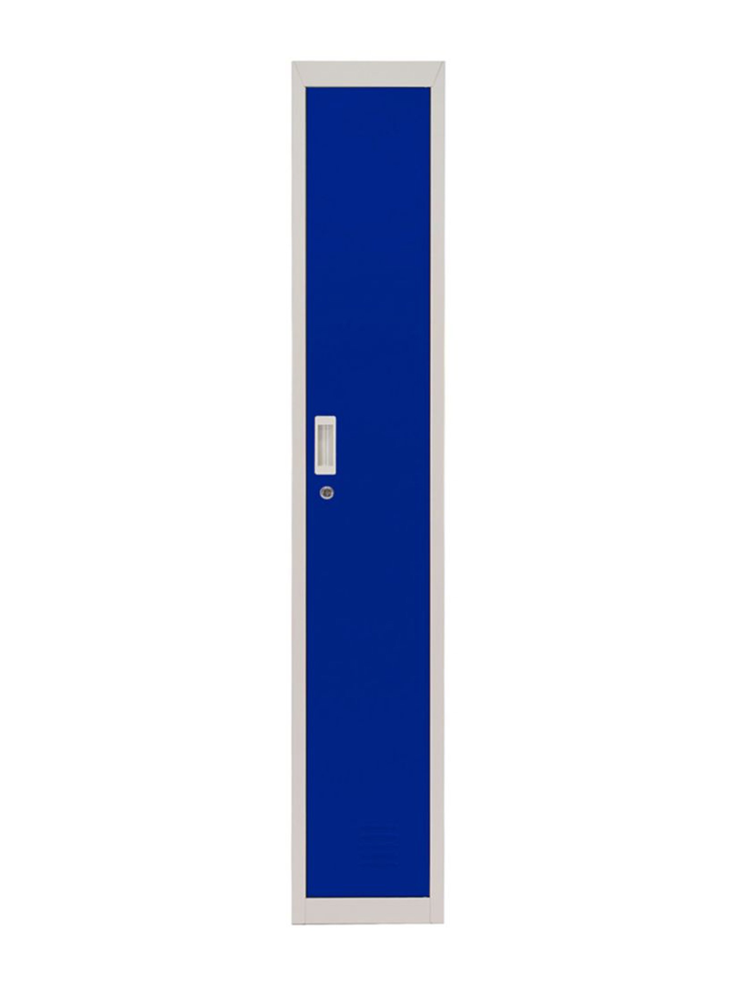 Locker Office Llaves Azul 1 Puerta 28x50x166 cm Maletek