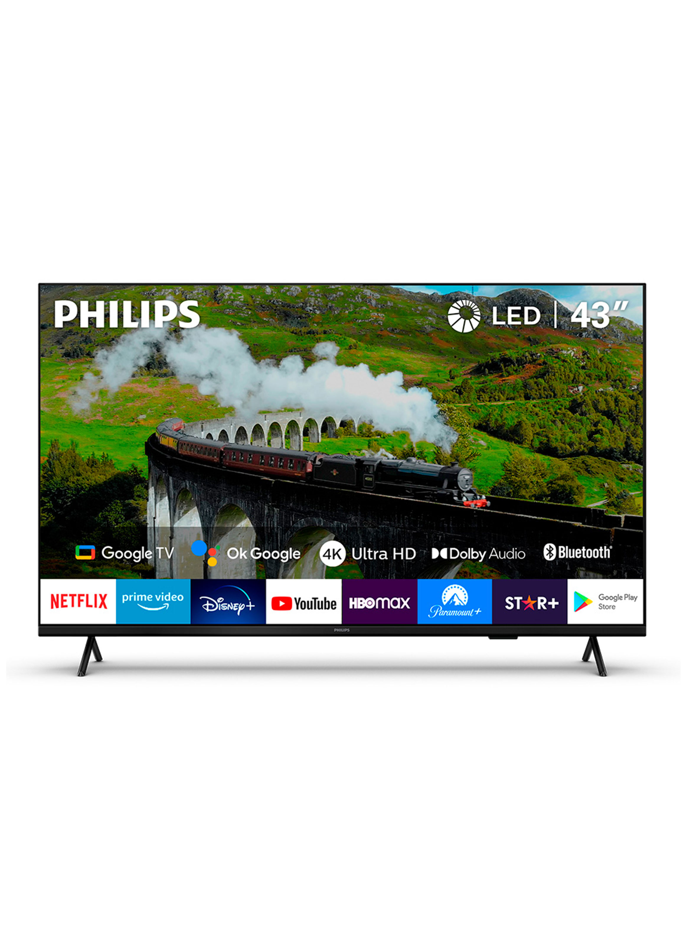LED Smart TV 43” UHD 4K 43PUD7408 Google TV