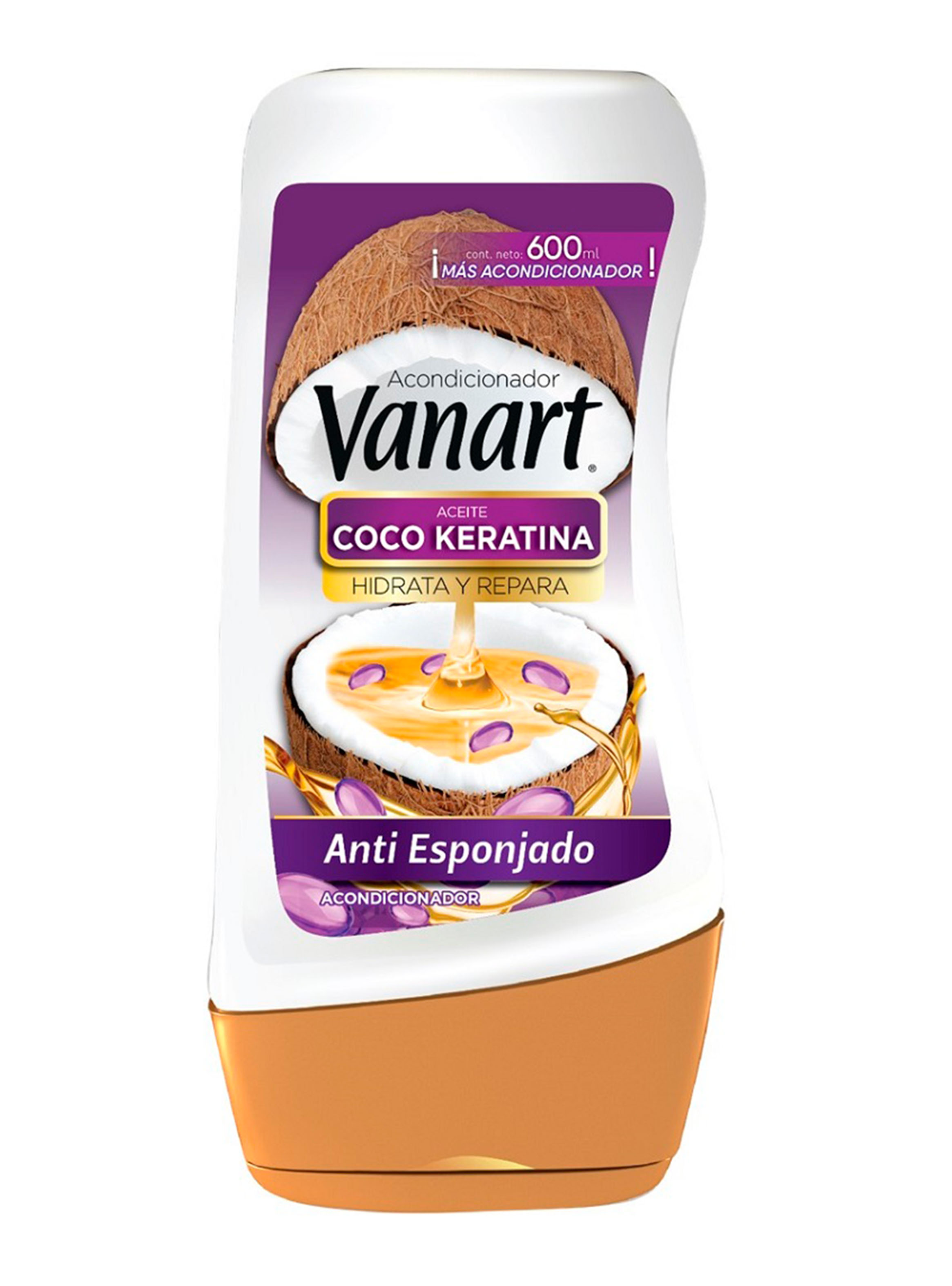 Acondicionador Vanart Anti Esponjado 600 ml