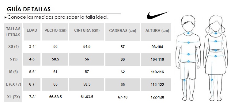 Guia De Tallas Zapatillas Nike Niños Deals anuariocidob.org 1691071381