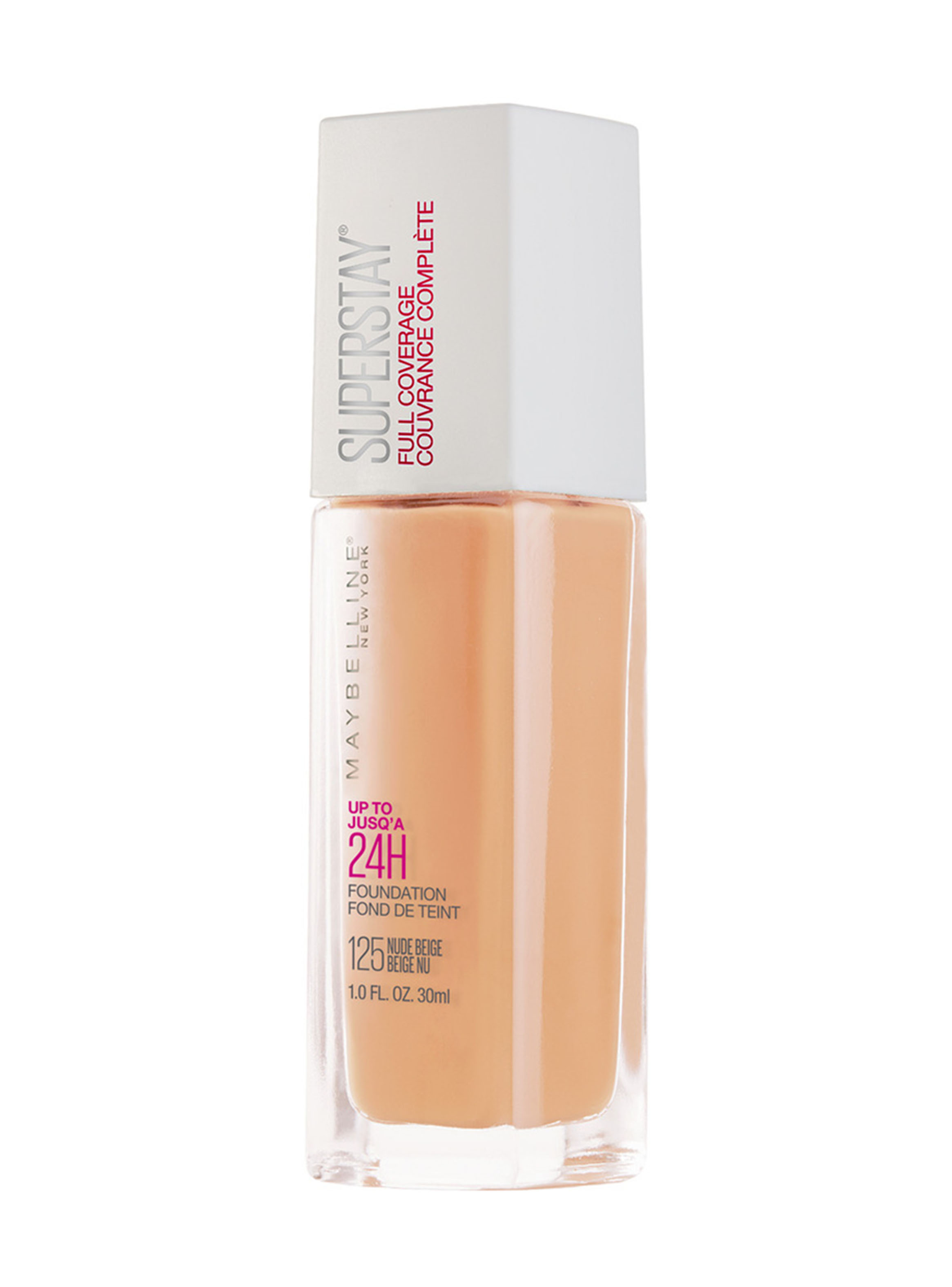 Base Maybelline Maquillaje Super Stay 24 Hrs 125 Nude Beige