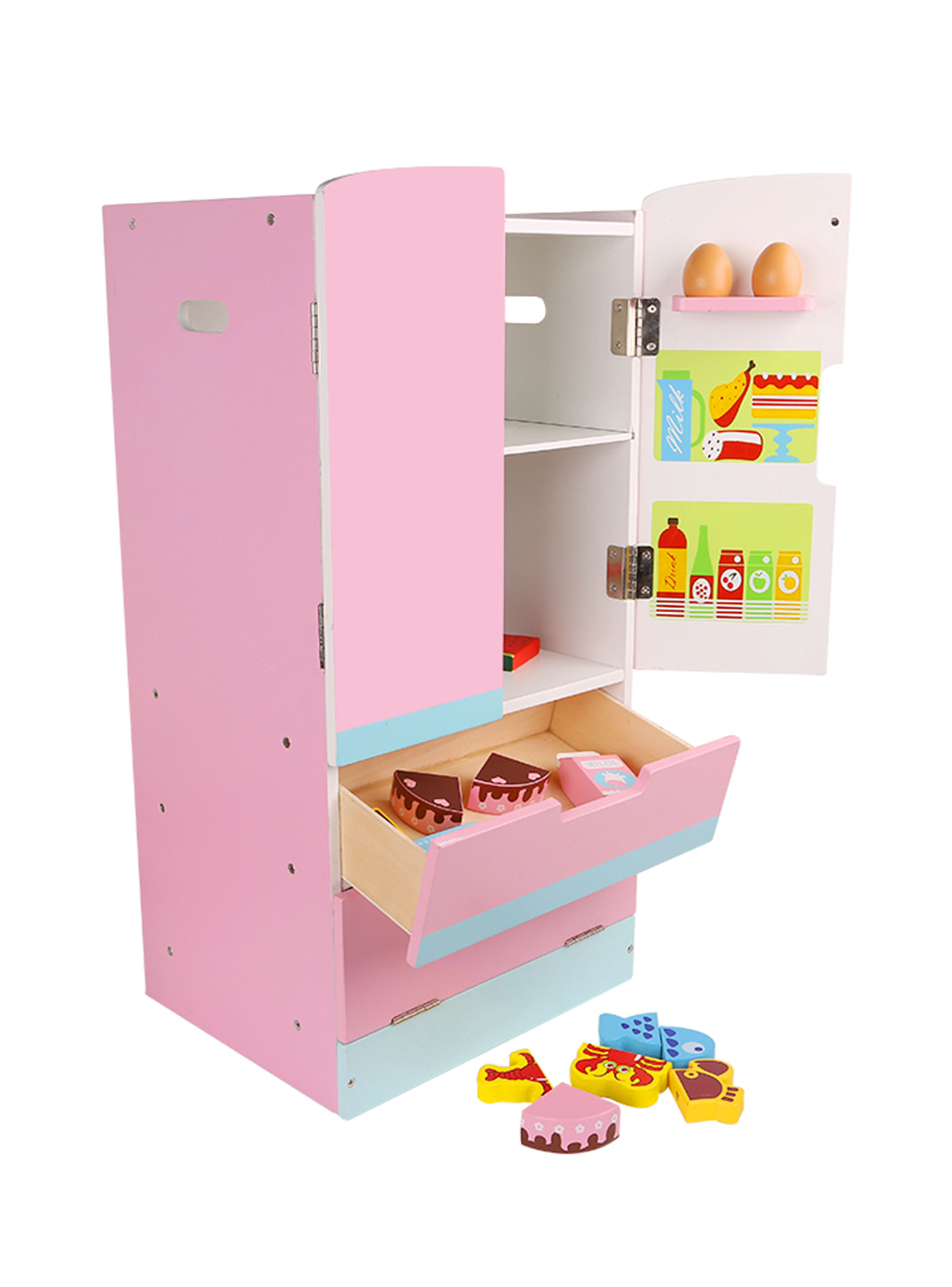 Juguete Kidscool Mini Hogar Refrigerador Side By Side