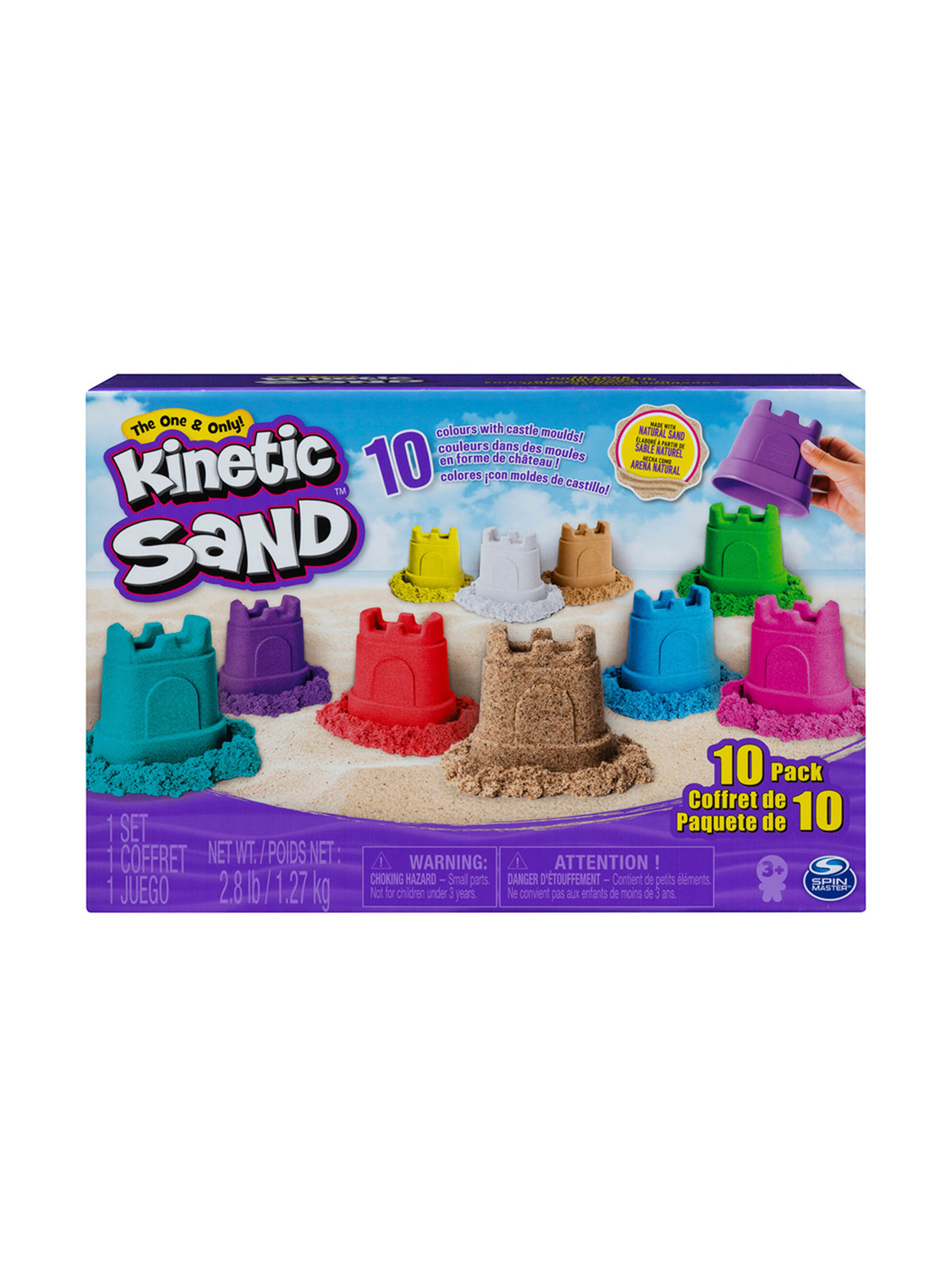 Kinetic Sand Set 10 Arenas de Colores Caramba