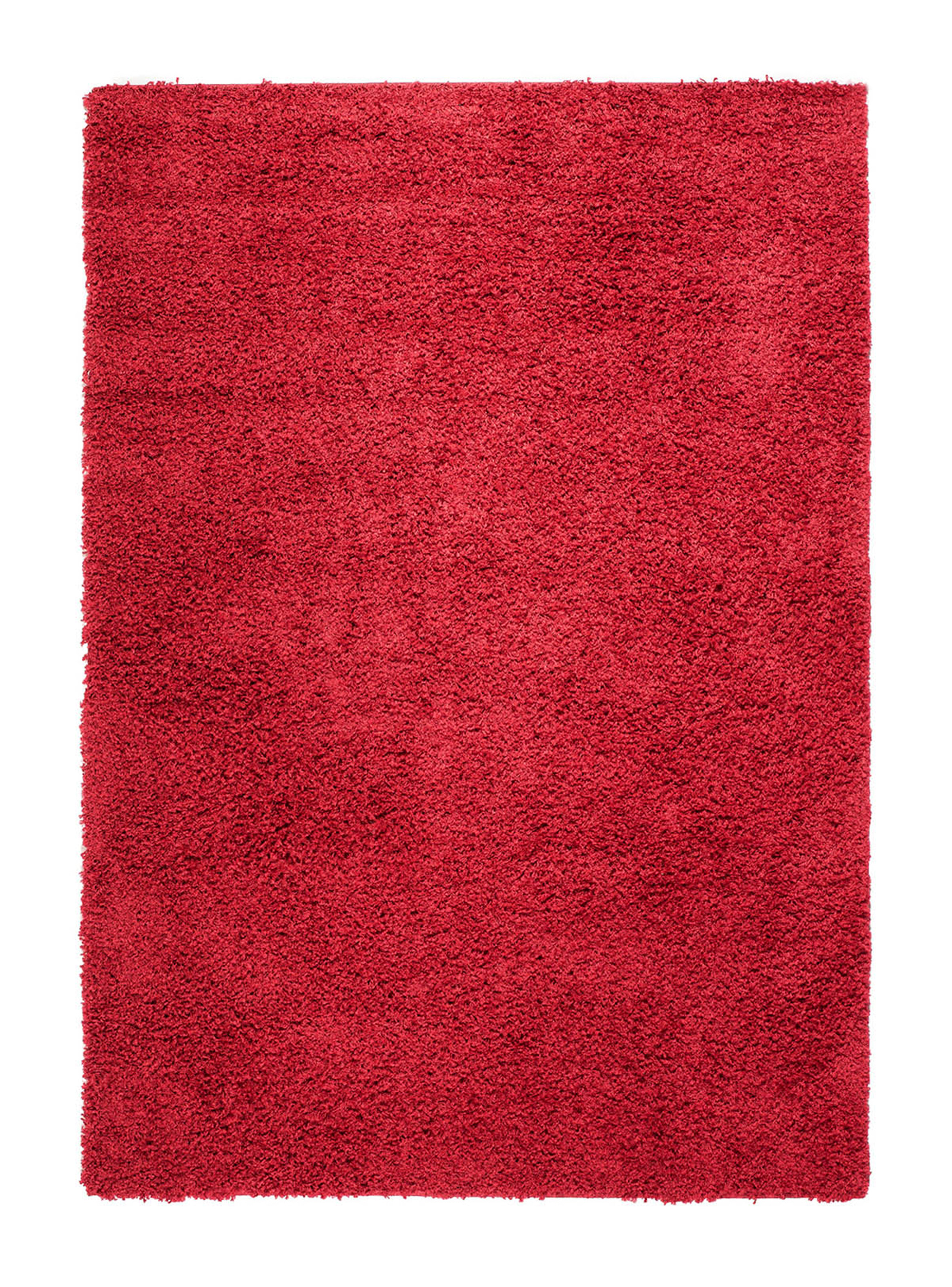 Bajada de Cama 50 x 90 cm Shaggy Colors Rojo