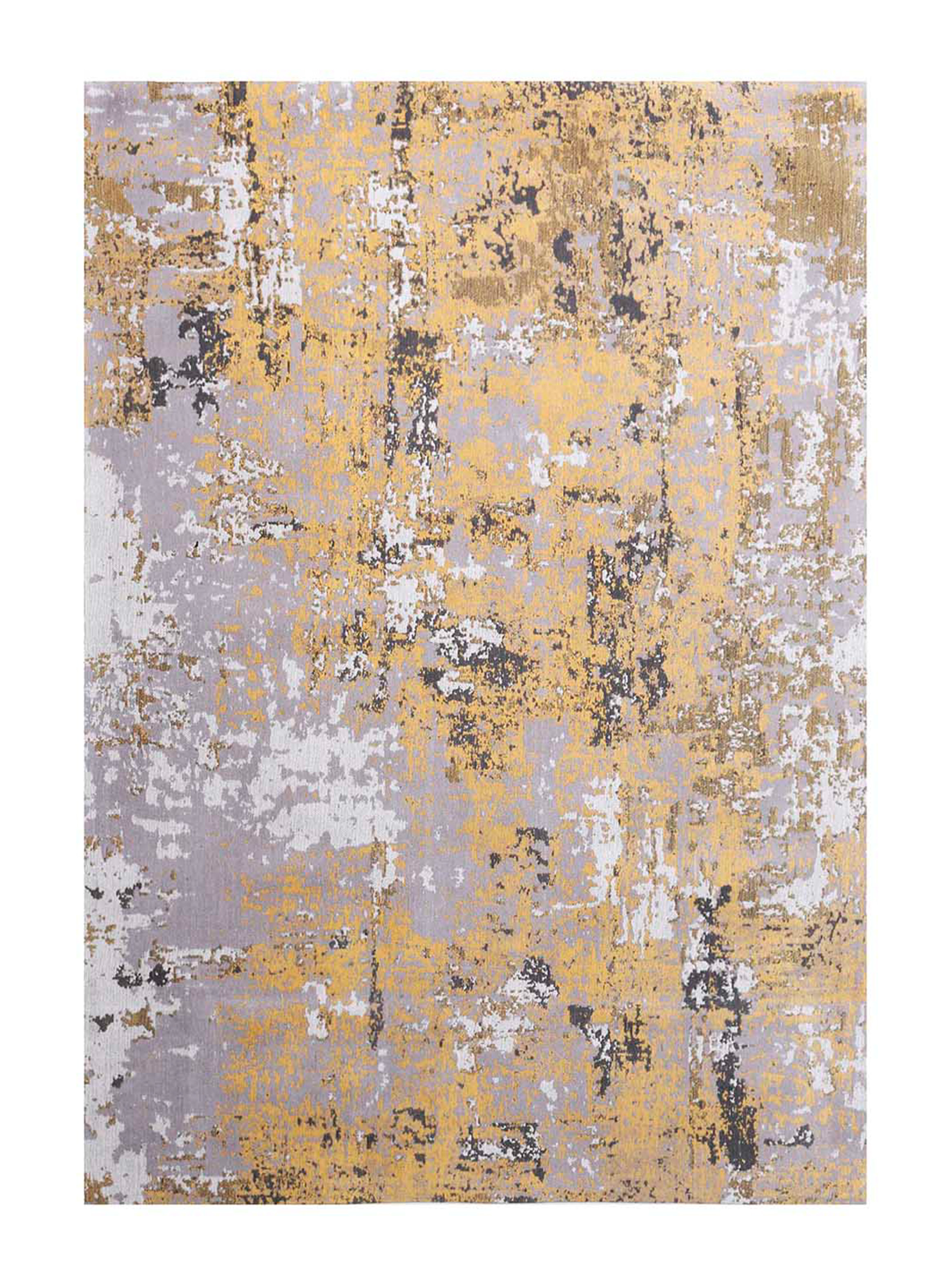 Alfombra Handwoven Abstract 2 Mostaza 140x200 cm