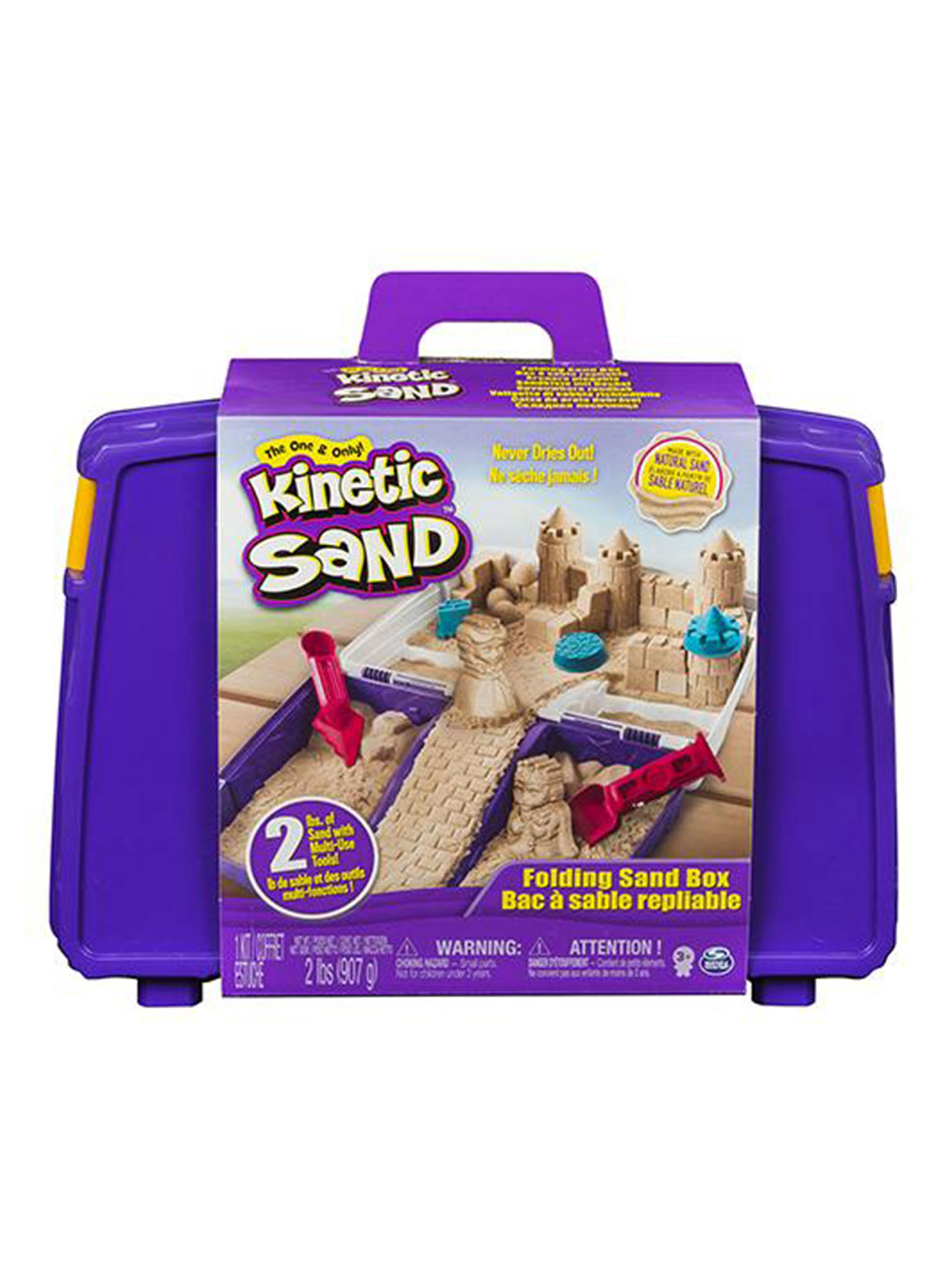 Kinetic Sand Caja de arena plegable Caramba