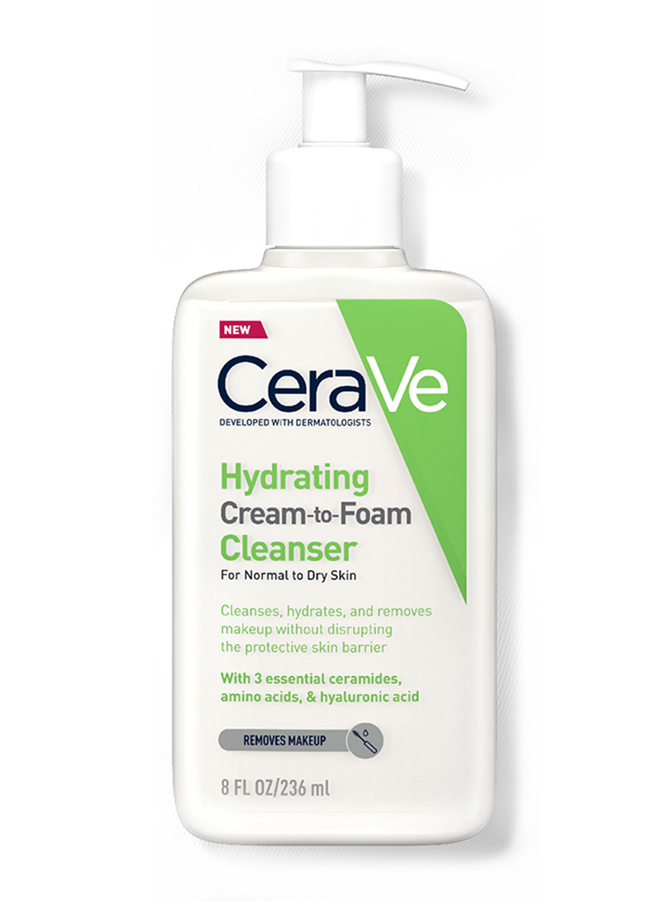 Crema Cerave Hydrating Cream to Foam Cleanser 236 ml