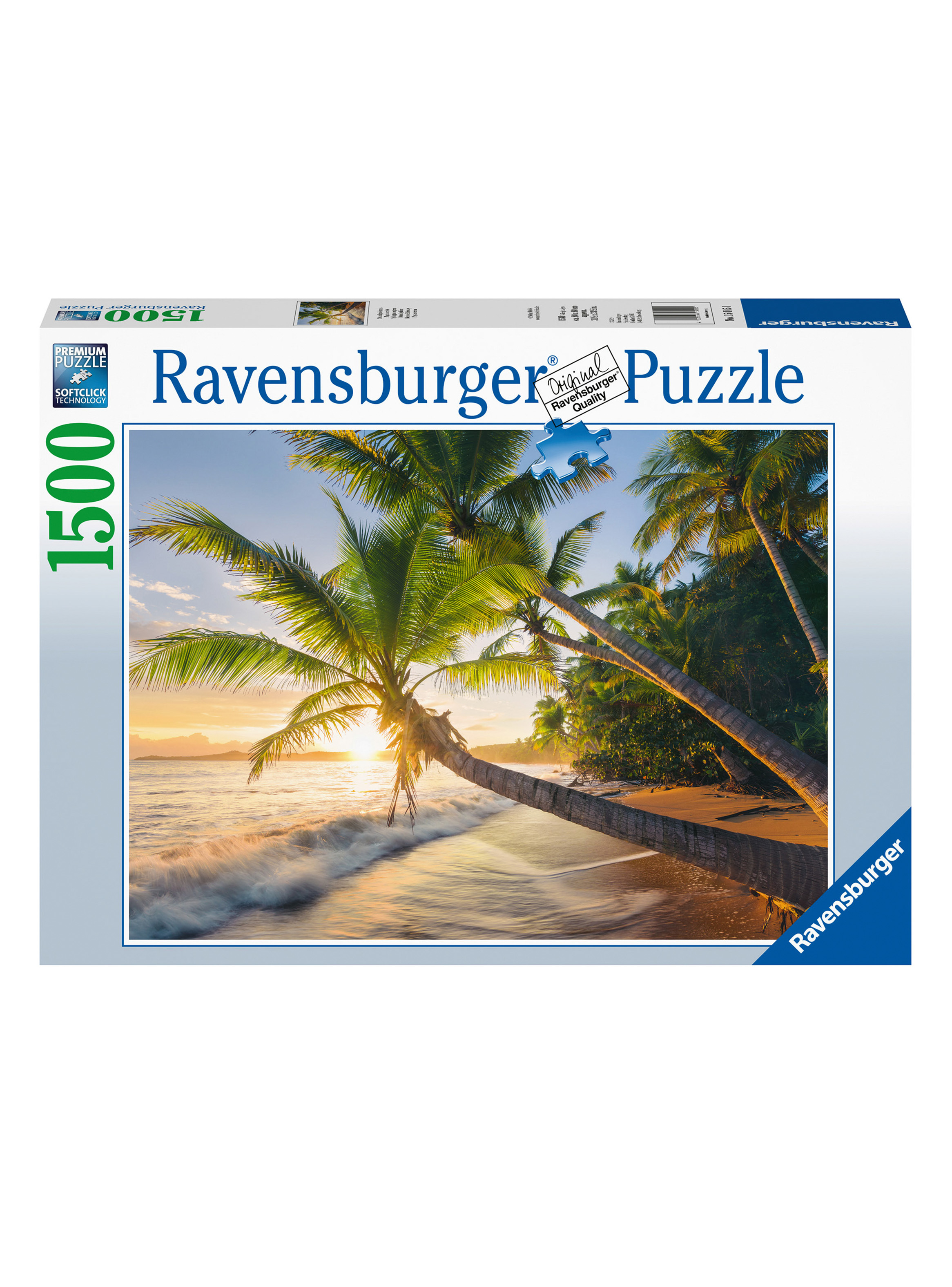 Puzzle Escondite en la Playa 1500 Piezas Caramba