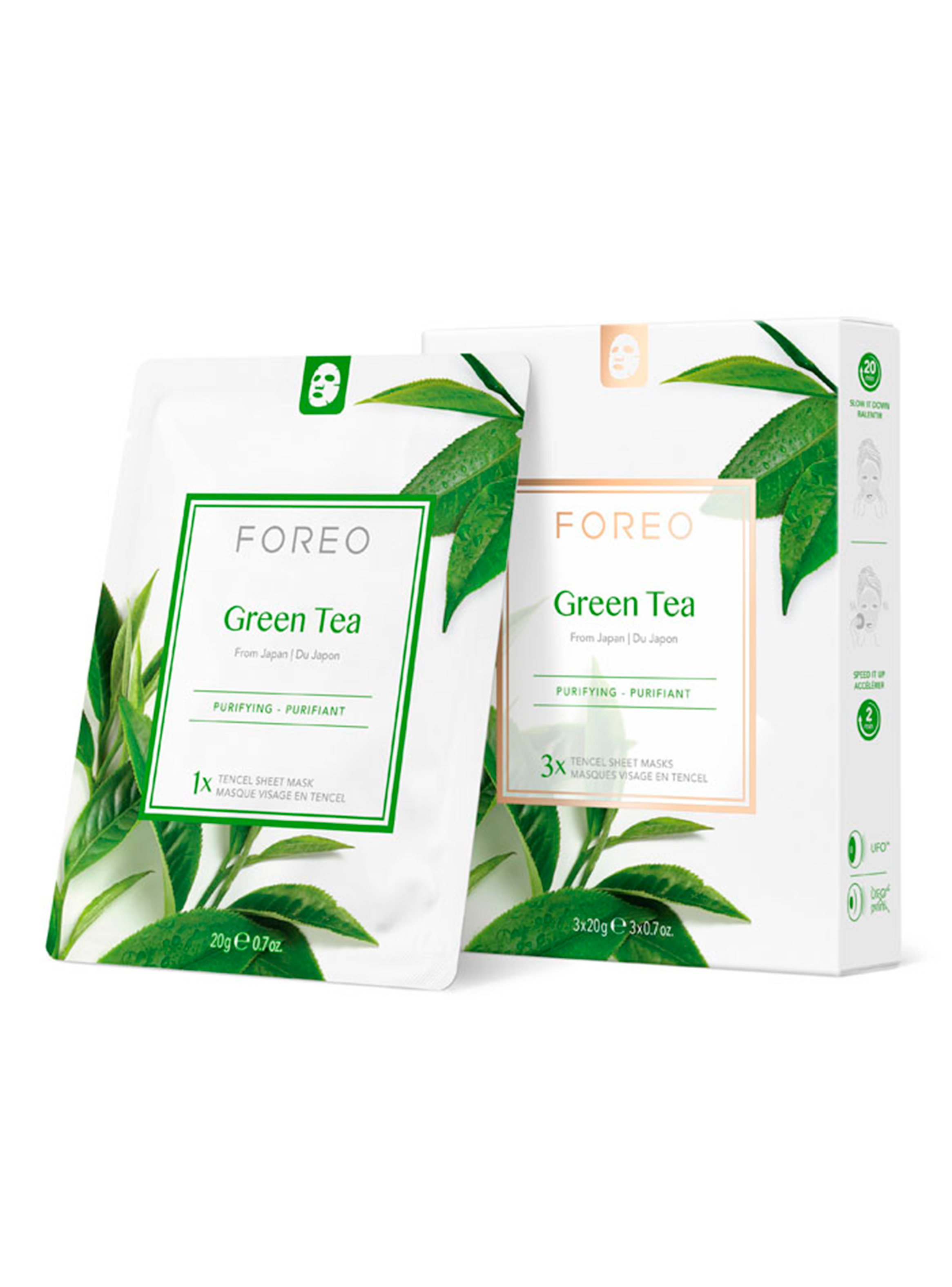Mascarilla Foreo Green Tea 20g