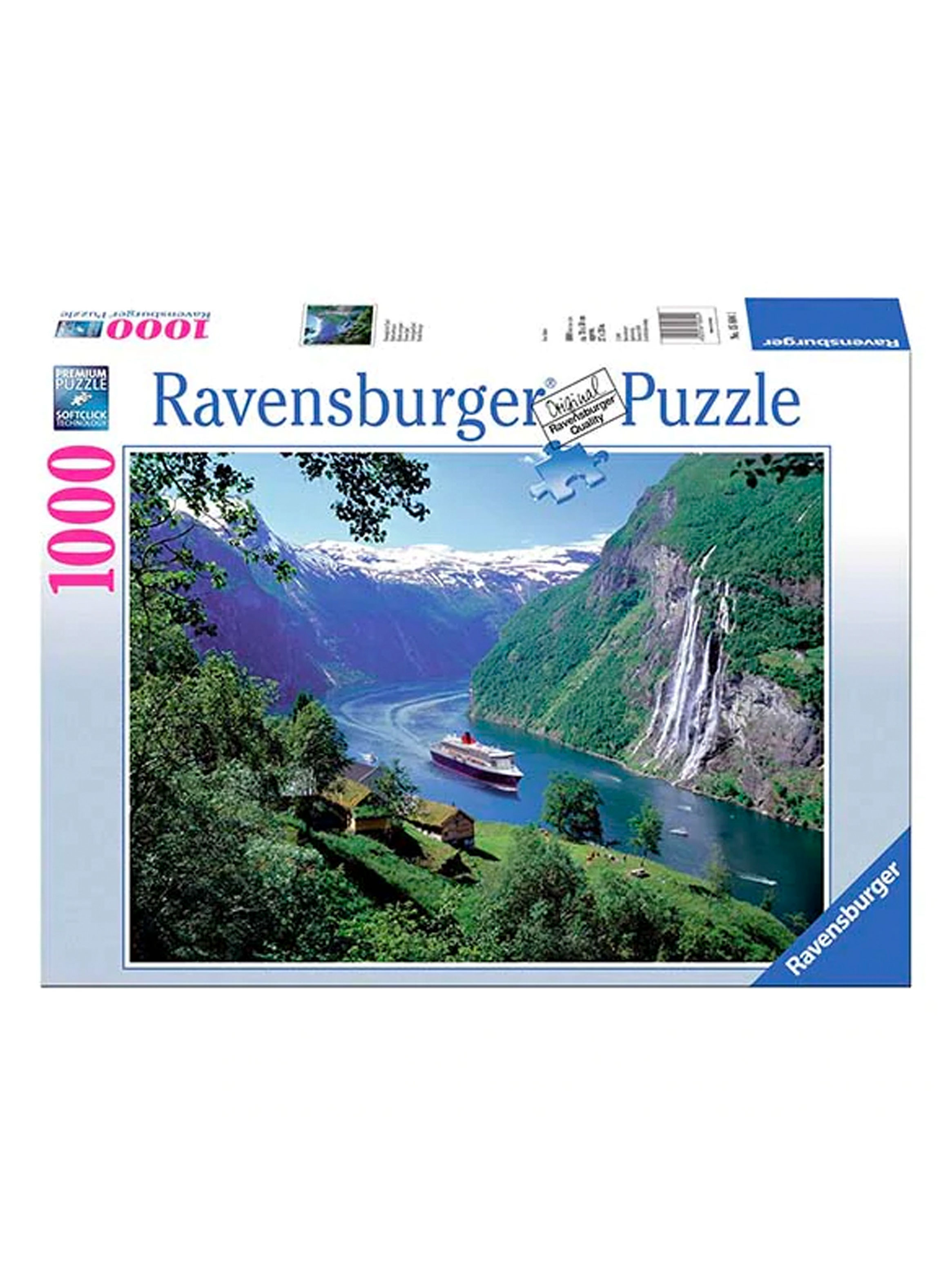 Ravensburger Puzzle Fiordo Noruego 1000 Piezas Caramba