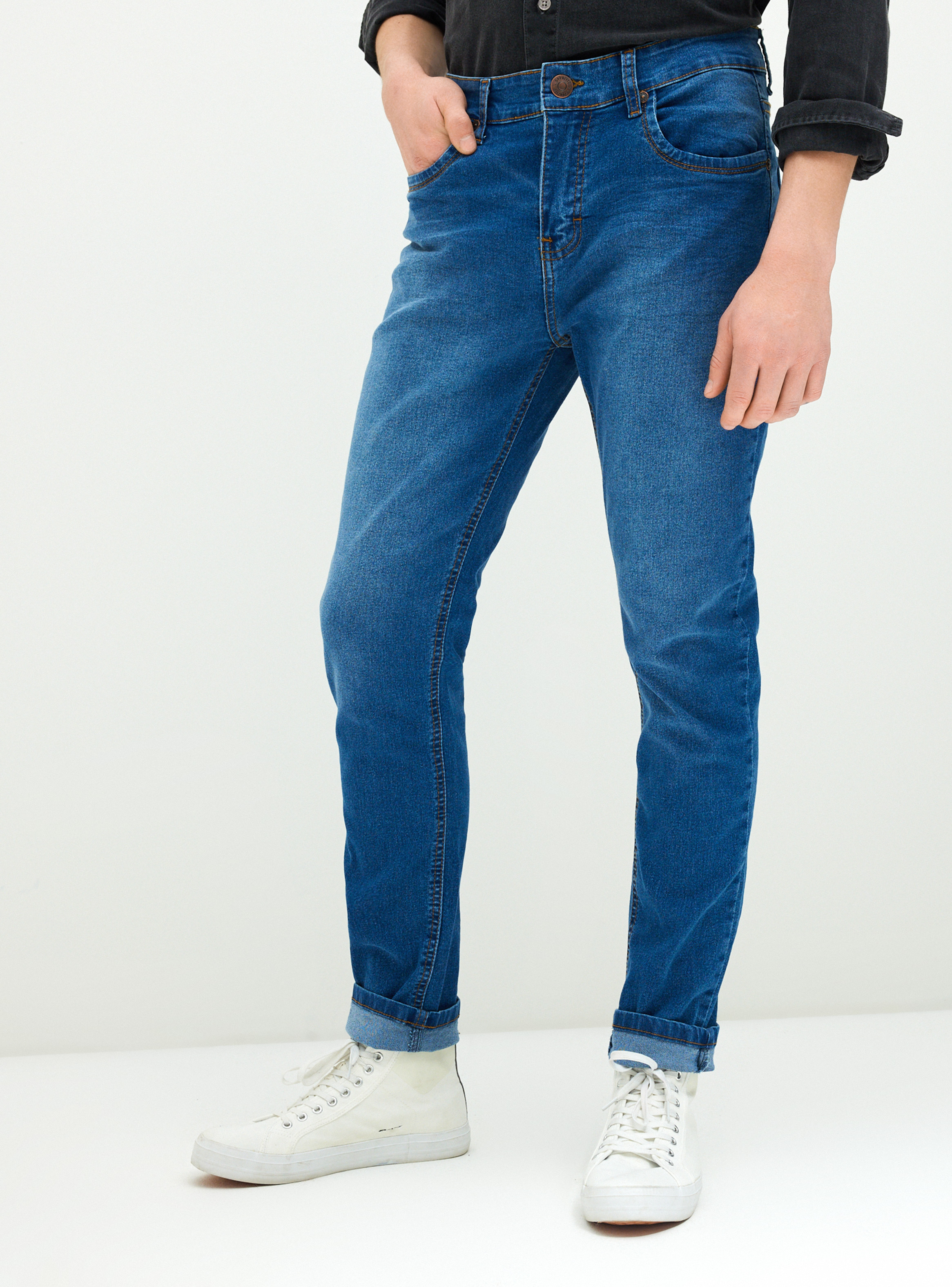 Jeans Super Skinny Fit Focalizado